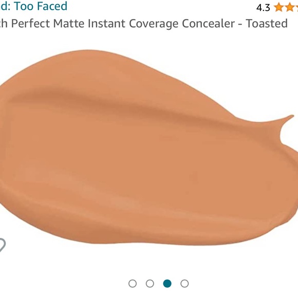 ♣️🌛Rare! Too Faced Toasted Peach Perfect Concealer - Picture 11 of 12
